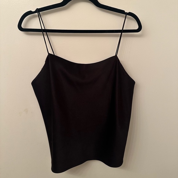 Alice & Olivia Harmon Drapey Silk Tank - Picture 5 of 6